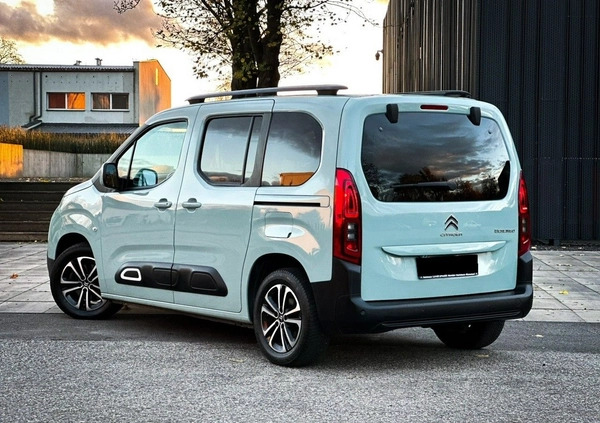 Citroen Berlingo cena 62500 przebieg: 155000, rok produkcji 2018 z Łódź małe 466